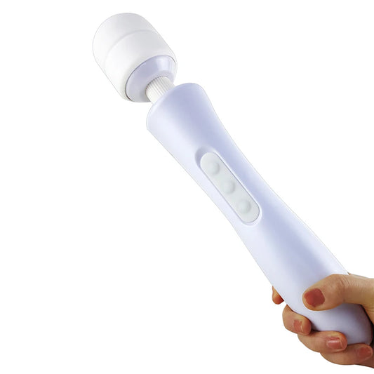 20 Modes Powerful Magic Wand Vibrator for Women Body Massager G Spot Clitoris Stimulator USB Charging Adult Sex Toys for Woman